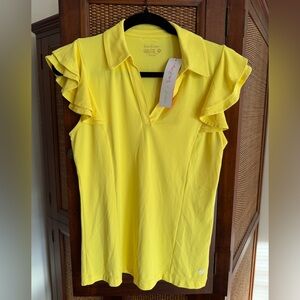 Lilly Pulitzer x meryl Yellow Athletic Top